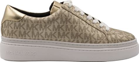 Michael Kors Dames Sneakers Goud Chapman Lace Up 